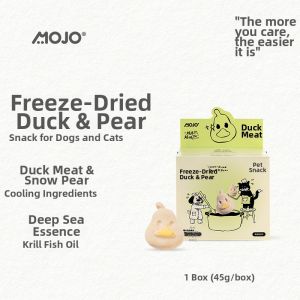 Duck and Pear Freeze-dried Snacks with Probiotics for Heat Clearing & Hair Beautification