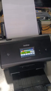 สแกนเนอร์ Brother รุ่น ADS-3600W มือสองพร้อมใช้งาน อุปกรณ์ครบ Wifi ได้ ประกัน 3 เดือน