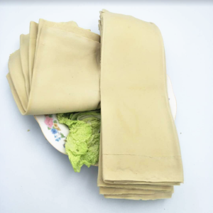 Salted Tofu Skin Handmade Vacuum Packaged Shandong Specialty New Tai Yangliu Dried Bean Products from Taian City China