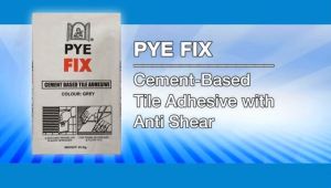 PYE FIX GREY CEMENT BASED TILE ADHESIVE 1KG