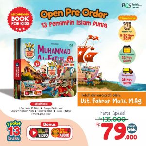 Buku Cerita Anak Muslim | 13 Pemimpin Islam Dunia | 1 Set 13 Buku | PQS