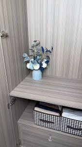 Gantungan Tiang Lemari Hook Hanger 6 Kait 360 Derajat Bahan Stainless