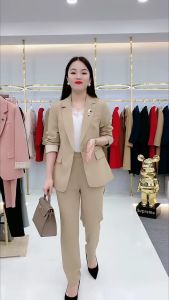 [SALE SỐC] [ Thời Trang Công Sở] Bộ Vest Nữ  Set Áo Vest và Quần hàng thiết kế cao cấp chính hãng- BV7