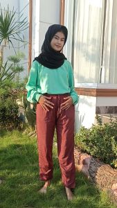 Celana Kenit Rajut Premium Aromalin Tali Serut