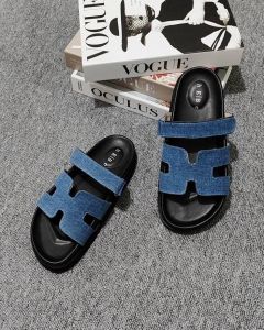Denim Sandal - Hebeofshoes Sandal Cantik Nyaman & Empuk
