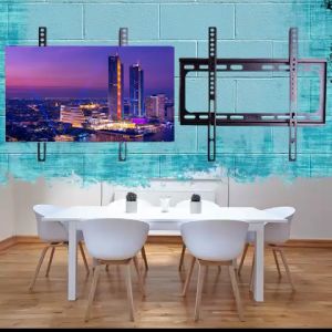 ขายึดทีวี ขาแขวนทีวี แบบติดผนัง สำหรับทีวี 26-63 นิ้ว ชนิดปรับก้ม-เงยได้ 15 องศา