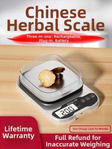 ZHENMIAO | Small Accurate Gram Electronic Scale for Chinese Medicine Use