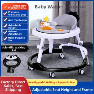LIWAN | O-Shape Legs Prevention Anti-Tip Multi-Functional Push Walker
