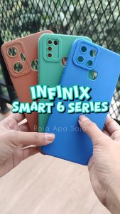 SOFT CASE INFINIX SMART 6 - Casing HP Silikon Infinik Impinik Inpinik Smart6 Silicone Cover Sarung Skin HP Handphone Casing Kesing Selikon Sopkes Sofkes Sofcase