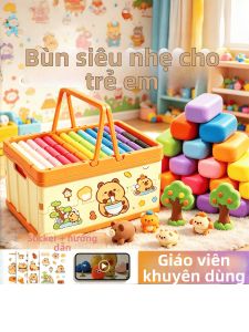 MINGZHUO | Đất Sét Không Độc An Toàn Không Mùi 36 Màu