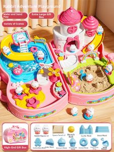BEI JESS | Educational Sandplay Toy for Girls Castle and Princess Theme