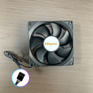 90MM CPU Cooler Fan 9025 DC12V Square 3PIN/4PIN PWM Lightless/RGB Case Cooling Fan for PC CPU Cooler Replacement Fan