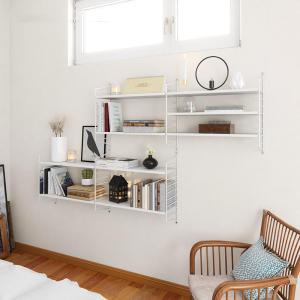 Wall-Mounted Drill-Free Shelf