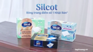 Bông trang điểm Nhật Bản Silcot hộp 66/82 miếng – Mềm mại tiết kiệm nước dưỡng