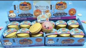Squishy Unicorn Dumpling Rainbow Mystery Box with Light —Sugar Edition | Cute Dumpling Fidget Toy