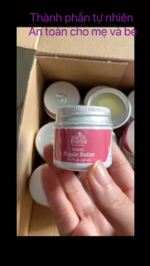 Kem bôi đầu ti cho mẹ sau sinhnứt cổ gà Earth Mama Organic Nipple Butter  mẫu mới