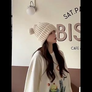 Nón Len Gân Nam Nữ Dày Ấm Phối Tai Gấu Good Bear - 100style