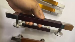 Handle Pintu Rumah Minimalis 25cm Stainless Pegangan Pintu Almari