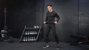 เสื้อรัดกล้ามเนื้อแขนยาว เสื้อใส่ออกกำลังกาย ใส่ดำน้ำ เนื้อผ้ากันยูวี ใส่กระชับ