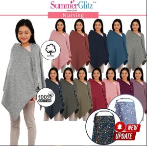 SummerGlitz Breastfeeding Apron Cotton & Cotton Nursing Cover/Baby Blanket Blanket Shawl Cloth