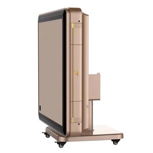 Automatic Folding Silent Electric Mahjong Machine Home Dining Table Dual Use Portable High End Luxury Style Four Player Machine