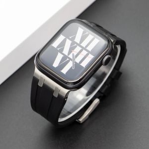 ซิลิโคนสำหรับนาฬิกา Apple iWatch 9 8 7 6 5 4 SE 3 2 1 42มม. - 44มม. - 45มม. - 41มม. - 40มม. - 38มม