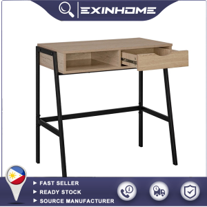 EXINHOME Compact Workstation: Simple Bedroom Study Table & Home Computer Study Desk