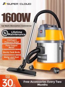 SUPER CLOUD GROUP | High Power Wet Dry Vacuum Cleaner