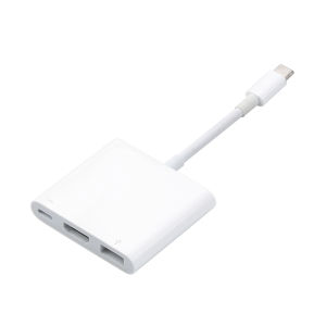 Kebidumei | 3 IN 1 USB C HUB TYPE-C to HDMI Adapter TYPE C Extension Cable USB 3.0 Converter HDMI-compatible Adapter for PC Laptop Macbook