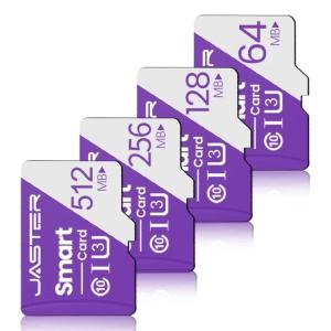 Jaster | Small capacity Memory Card High Endurance Video Monitoring TF Card 64MB 128BM 256MB 512MB Purple SD card Actual capacity