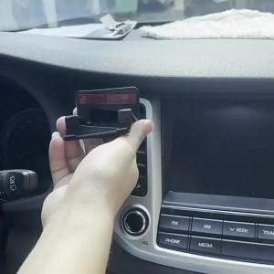 Car Phone Holder For Hyundai Tucson 2015-2018 Gravity Stand Mount Support Horizontal GPS Mobile Bracket Accessories With Base
