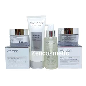 Wardah Crystal Secret Varian Baru Lengkap / Wardah Skincare Untuk Mencerahkan kulit wajah