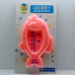 Baby Bath Temperature Card Bear Shape Swimming Pool Bathtub Water Temperature Measurement Tool for Infant Bathing in China