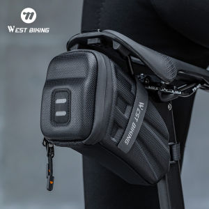 WEST BIKING Túi yên xe đạp 1.8L vỏ cứng Túi xe đạp không thấm nước xách tay mini cho xe đạp túi dụng cụ MTB xe đạp đường trường phụ kiện