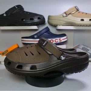 Crocs Yukon Mesa Clog Outlet แท้ รองเท้าแตะผู้ชาย เบานีมใส่สบายทนทาน รองเท้าผช รองเท้าหัวโต รองเท้าครอส์ รองเท้าลำลอง รองเท้าCrocs