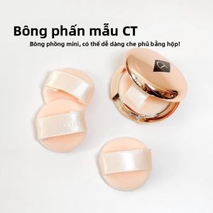 Mini Ultra Thin Setting Powder Puff 0.8g Flocking Finger Sponge Makeup Beauty Tool Any Skin Type Face Beauty Tools