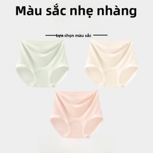 MiiOW | Quần lót cotton Modal cao cấp cho phụ nữ mang thai Quần lót kháng khuẩn cạp cao thoải mái cho giai đoạn đầu và giữa của thai kỳ