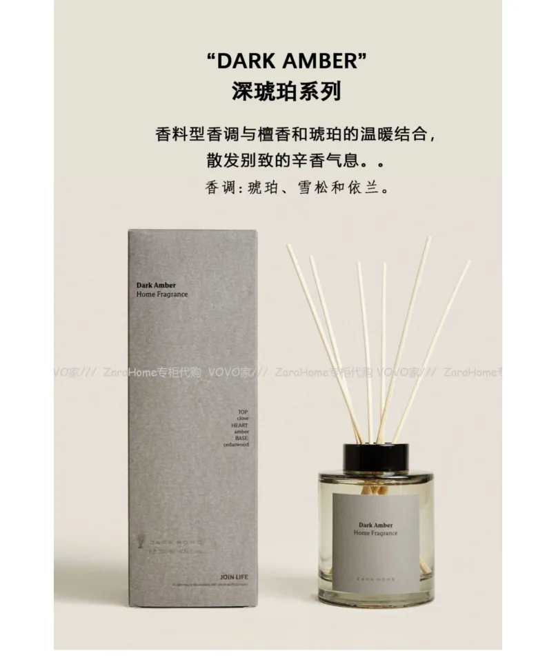 Zara Home Black Vanilla Black Vanilla/Light Cotton/Poetic Mind