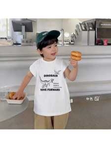Boys Cartoon Vest Sleeveless Summer Wear Summer New Arrival Baby Clothes Baby Toddler Summer Tops Trendy Thin X4396