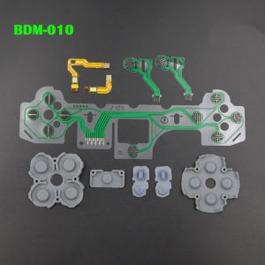 For PS5 Controller BDM-010 BDM-020 BDM-030 Microphone Flex Cable Button Conductive Film Conductive Rubber Pad Replacement Repair