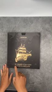 GIFTSET Bộ Quà Tặng Sổ Vươn Xa Biển Lớn & Bút Ký Cao Cấp Leon Dio Loyal