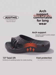 ADDTHIS | Anti-slip Five-toe Massage Home Slippers