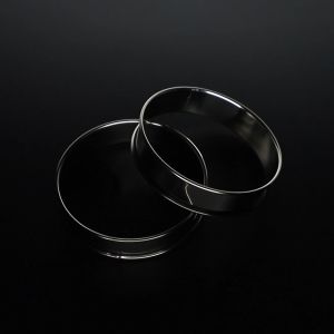 6 Pack 4 Inch Double Rolled English Muffin Rings Stainless Steel Crumpet Rings Tart Rings Round