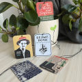 Personalized Aromatherapy Card Hanging Ornament Paper Material Wardrobe Car Fragrance Strip Series World Famous Works 10 Yuan 3 Pieces. 