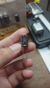 Elko 200v 15uF / 15uF 200v Aur Original Isi 10pcs