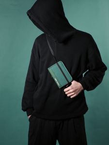 Japanese-Style Portable Passport Holder RFID Travel Crossbody Men and Women Abroad ID Storage Bag Waterproof Ticket Clip Protective Case