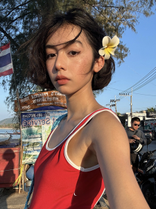 Fashionable Egg Flower Hair Clip for Women Perfect for Spring Summer Travel Seaside Vacation Freshly Baked Sweet Style