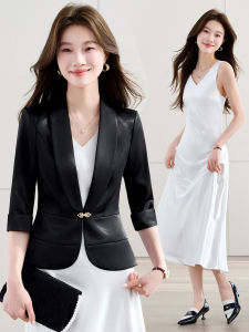 XINYU | Women Short Sleeve Summer New Style Satin Suit
