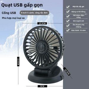 Quạt Làm Mát Ghế Sau Ô Tô 12V