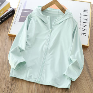 Lightweight Breathable UV Protection Clothing for Boys Childrens Summer Anti-Uv Outerwear Baby Sun Protection Clothes Quick Dry Cool Feel